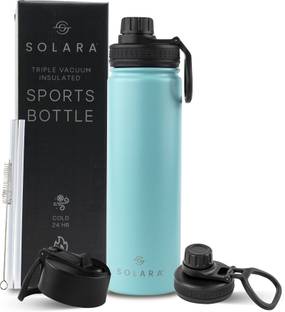 Solara Vacuum Insulated Water Bottle for Hot and Cold, Office, Gym, Travel, Sports, 650 ml Bottle