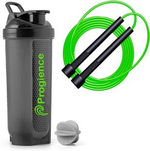 Progience Gym Shaker Bottle with Whisk Ball | BPA-Free Plastic Protein Mixer 500 ml Plastic Shaker