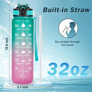 SWISS WONDER 1000 ml Tritan, Silicone Bottle