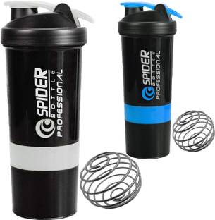 COOL INDIANS Combo Gym Shaker/Water Bottle for Gym/Protein Shaker Bottle With Blender Ball 500 ml Shaker