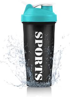 Dassio Sports Gym Shaker with Stainless Steel Mixer Ball for Protein Shakes 650 ml Shaker