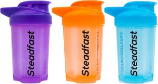 Steadfast NUTRITION Protein Shaker Blender Bottle with Blender Ball 1200 ml Shaker