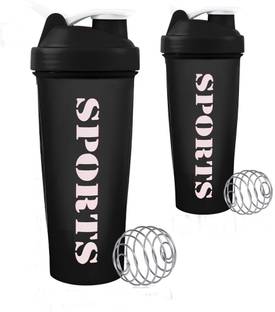 FIT FOCUS Premium Sports Gym shaker Bottle Combo With Blender Ball. 600 ml Shaker