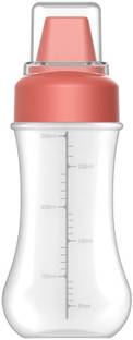 Baskety Ketchup Squeeze Bottle with Discrete Measurements and Five Hole Design 350 ml Bottle