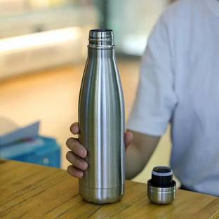 HALO NATION Vacuum Insulated Flask Water Bottle with Handle 24 Hrs Hot & Cool Bottle Thermos 1000 ml Flask