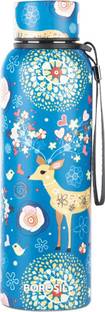 BOROSIL Trek Artisan Vacuum Insulated Water Bottle 22 hrs hot n 24 hrs Cold 700 ml Flask 700 ml Flask