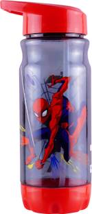 MARVEL Spiderman Unisex Kids Sipper Water Bottle 500 ml Plastic Bottle