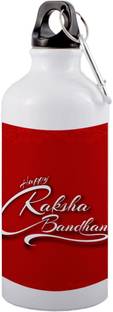 sublix rakshabandhan red background _Alluminium bottle812 600 ml Sipper