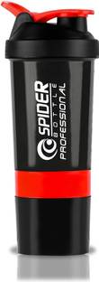 COOL INDIANS Gym Protein Shaker Bottle Drinking Bottle for Gym and Workout with Mixer Ball 500 ml Shaker