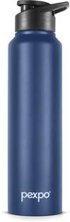 pexpo Sports and Hiking Stainless Steel Water Bottle, Chromo-Xtreme 1000 ml Bottle