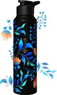 SPEEDEX Stainless Steel Water Bottle for fridge School Gym Yoga Home office Boys Girls 1000 ml Bottle
