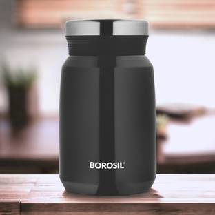 BOROSIL 500 ml Steel Flask