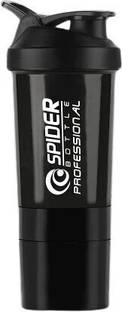 FIT FOCUS Gym Protein Shaker Bottle Drinking Bottle for Gym and Workout with Mixer Ball 500 ml Shaker