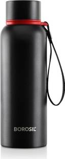 BOROSIL Trek Vacuum Insulated Water Bottle, 20 Hours Hot & 24 Hours Cold 700 ml Flask