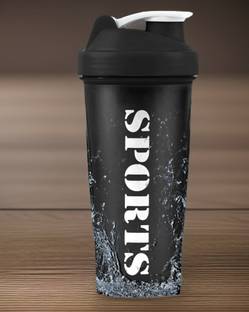 TenRings GYM BOTTLE protein shaker with stainless steel ball mixer bottle 700 ml 700 ml Shaker