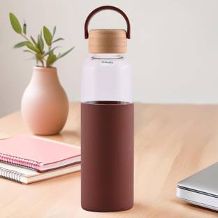 HOMESTIC by Kuber Industries 550 ml Glass Bottle