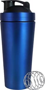 Dassio Stainless Steel Gym Shaker Bottle for Protein Shake, BCAA, with Mixing ball 750 ml Shaker