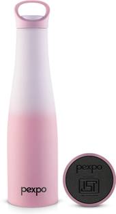 pexpo Morocco 24 Hrs Hot & Cold Stainless Steel Water Bottle Vacuum Insulated 600 ml Flask