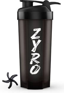ZYRO Shaker For Protein Shake Leak-proof,BPA-Free Blender Bottle for Protein & Water 700 ml Shaker