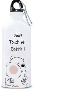 FirseBUY Water Bottle 600ml - Funny Don’t Touch My Bottle Printed 600 ml Sipper