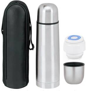 JK Sales Bullet Vacuum Thermosteel Vacuum Insulated Flask Thermal Tea coffee Container 1000 ml Bottle