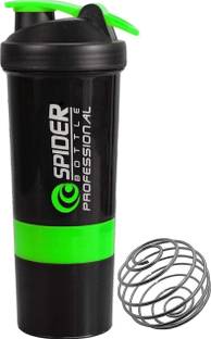FIT FOCUS Gym Protein Shaker Bottle Drinking Bottle for Gym and Workout with Mixer Ball 500 ml Shaker