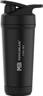 MUSCLEBLAZE 700 ml Steel Shaker