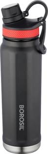 BOROSIL Sportsip Vacuum Insulated 12 Hrs Hot & 20 Hrs Cold Flask, 710 ml Bottle