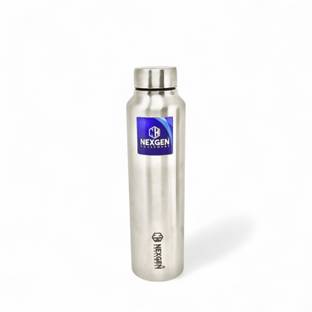 NEXGEN HOUSEWARE SINGLE WALL STEEL FRIDGE WATER BOTTLE FOR DAILY USE IN HOME AND OFFICE 1000 ml 1000 ml Bottle