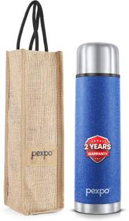 pexpo Flamingo 1000, Hot & Cold ISI Certified Insulated Thermosteel Water Bottle 1000 ml Flask