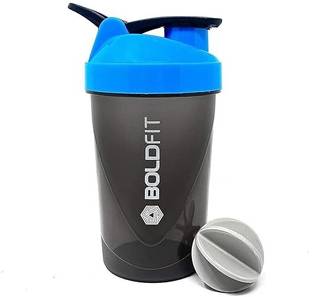 BOLDFIT Shaker Bottle For Protein Shake-Gym Sipper Bottle For Men & Women 500ml Leak Proof 500 ml Shaker