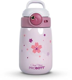 PROBOTT Cool Kid 360ml Sipper Bottle for Kids,Carry Handle Lid,Hot&Cold Water Bottle_F 361 ml Flask