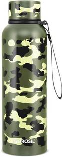 BOROSIL 700 ml Steel Flask