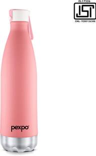 pexpo 24 Hrs Hot and Cold ISI Certified ,Espresso Vacuum insulated Water Bottle 500 ml Flask
