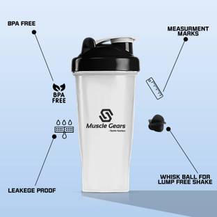 Muscle Gears 750 ml Plastic Shaker