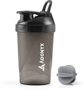 ADONYX Classic Shaker Bottle with Whisk Ball | Gym 500 ml Shaker