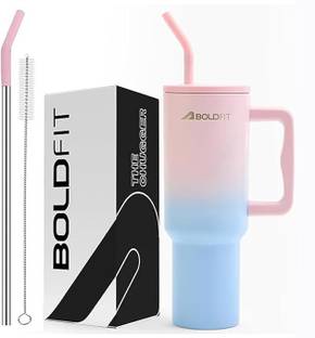 BOLDFIT 1200 ml Steel Shaker
