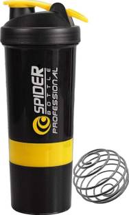 FIT FOCUS Gym Protein Shaker Bottle Drinking Bottle for Gym and Workout with Mixer Ball 500 ml Shaker