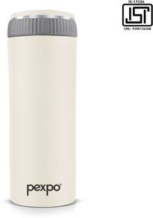 pexpo Vacuum Insulated Water Bottle, Stainless Steel Hot & Cold, Crypto 430 ml Flask