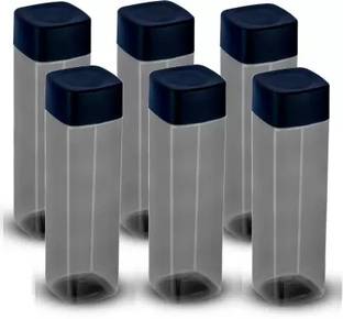 Finner Black Square Shape Plastic Water Bottle 6000 ml Bottle