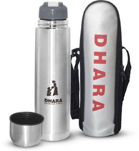 Dhara Stainless Steel 500 ml Steel Bottle