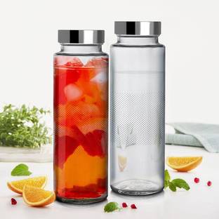 vency shoppy 500 ml Glass, Steel Bottle