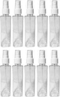 Shoe Mistri Refillable Spray Empty Bottle for Home, Office, Car, Travel & Cleaning, 100ml 100 ml Plastic Spray Bottle