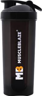 MUSCLEBLAZE 100% Leakproof, BPA-Free Blender Bottle for Protein and Water 650 ml Shaker