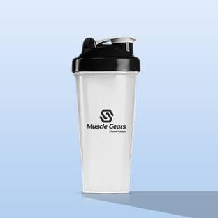 Muscle Gears Shaker Sipper Bottle with Typhoon Blender | Protein Powder, Pre & Post Workout | 750 ml Bottle