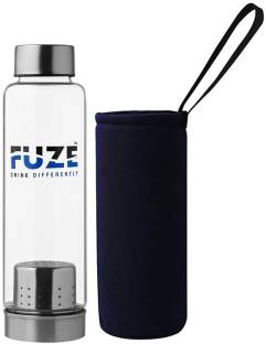 FUZE Glass bottles with Removable Stainless Steel Tea Infuser. 500 ml ...