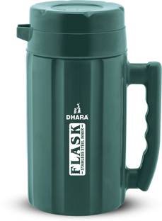 Dhara Stainless Steel 1000 ml Steel Flask