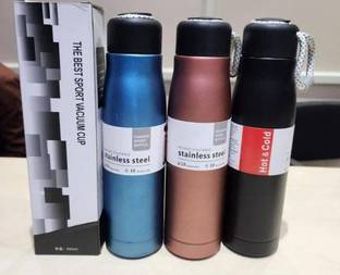BVM Stainless Steel Water Bottle Double-Wall Insulated, BPA-Free, Leak Bottle 500 ml Water Bottle