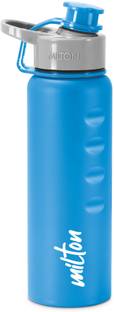 MILTON Gripper 750 Stainless Steel Water Bottle, 750 ml, Blue 750 ml Bottle