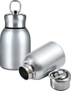 PIXNA Mini Stainless Steel Vacuum Insulated Water Bottle Leak Proof Hot and Cold 300 ml Flask
